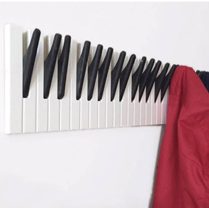 Lisslune | Wall coat rack – Creative piano design for music lovers & children's room