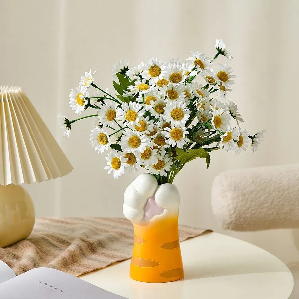 Lisslune | WhiskerWonders - Cat Paw Vase for quirky home decor