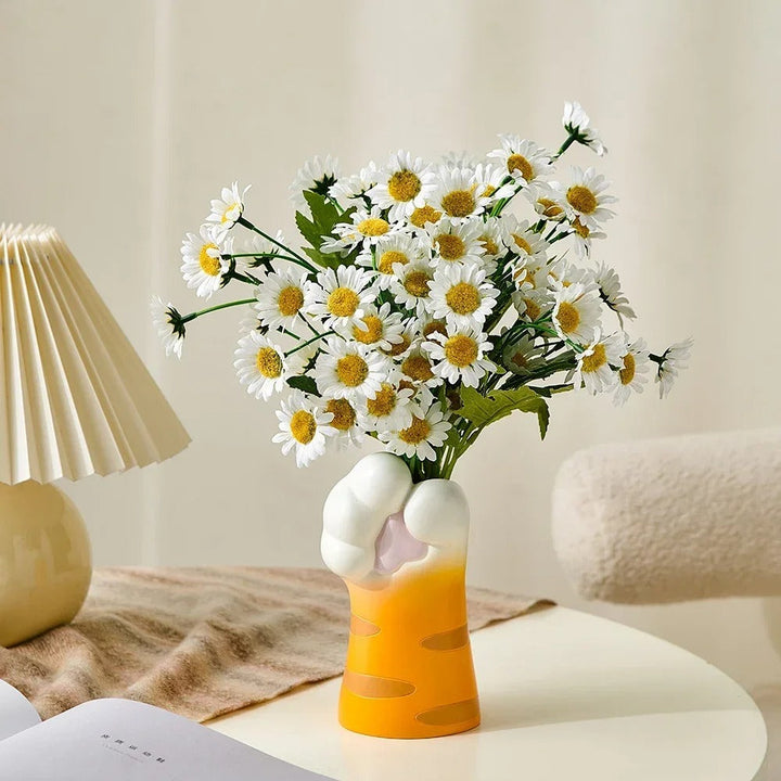 Lisslune | WhiskerWonders - Cat Paw Vase for quirky home decor