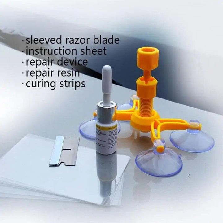 Lisslune | DIY window stool repair kit - Quick repair glass epoxy sealant for car windows