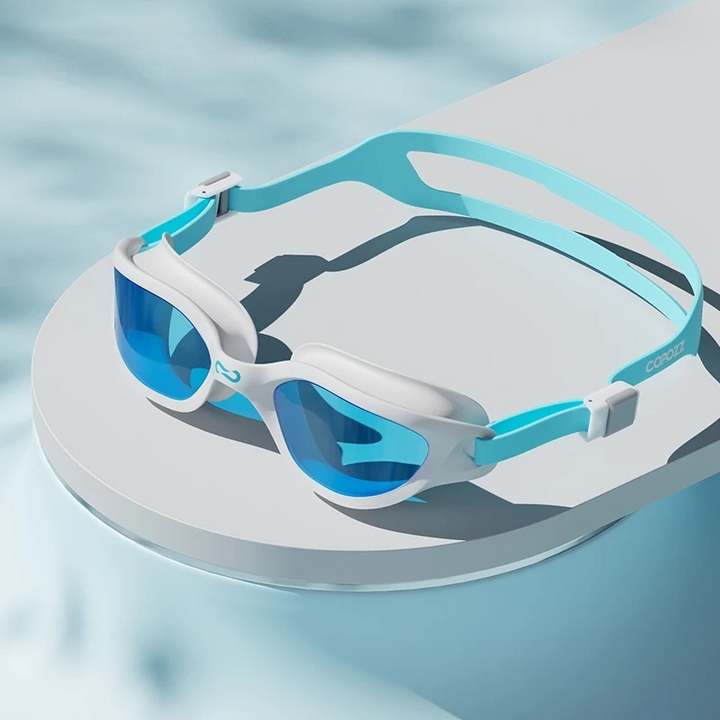 Lisslune | Professional anti-fog swim goggles with UV protection and adjustable silicone strap
