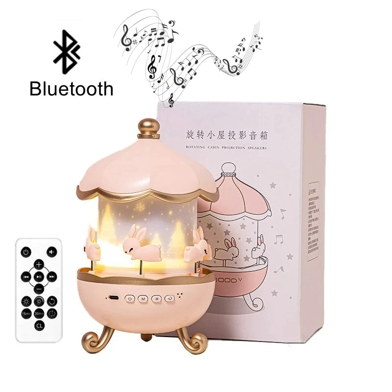 Lisslune | Magical Bunny LED Night Light Projector
