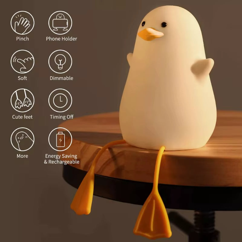 Lisslune | Charming Duck Soft Glow LED Desk Lamp