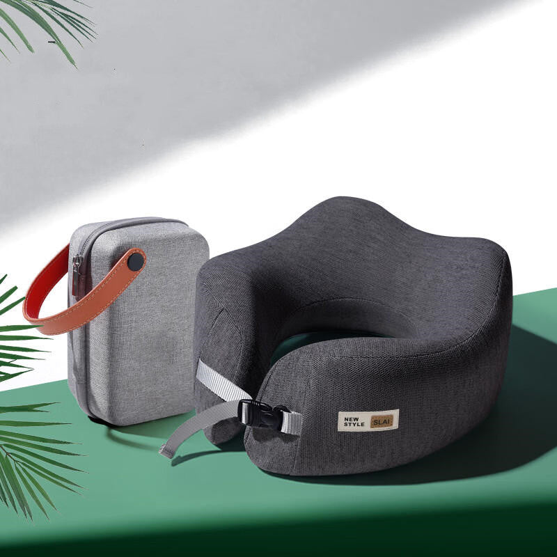 Lisslune | U-shaped Pillow Sleep Aid With Foldable Storage