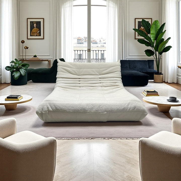 Lisslune | Sleeping and lying sofa with double cater