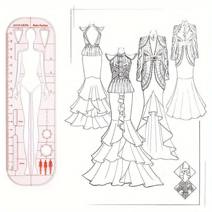 Lisslune | Fashion Technology Precision Measurement Toolkit - Competitive Ready Edition