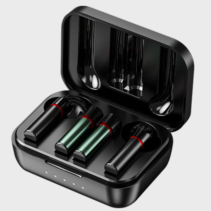 Lisslune | Magnetic Wireless In-ear Bluetooth 5.0 Earbuds, with Replaceable Magnetic Battery, for Sports, Studying, Calling