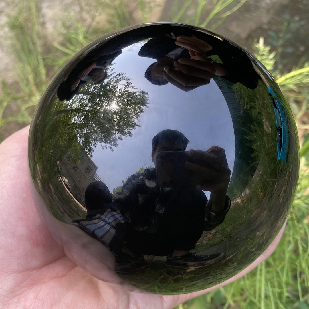 Lisslune | Obsidian Crystal Ball Decoration