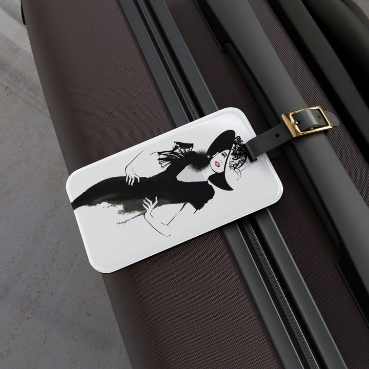 Lisslune | Customizable Elegant Acrylic Travel Luggage Tag with Personalization Options