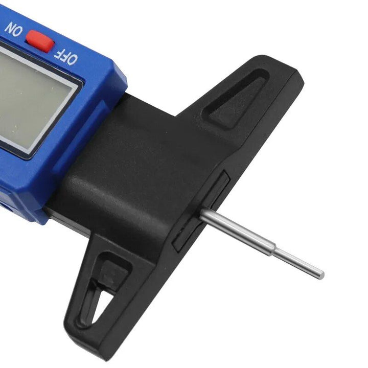 Lisslune | Essential Digital Tread Depth Gauge - Precision Car Tire Monitoring Tool