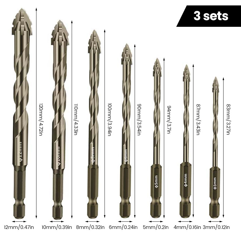 Lisslune | New Four-Blade Saw Cutter Eccentric Drill