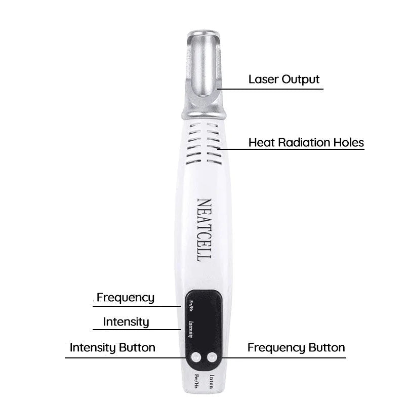 Lisslune | Laser Removal Pen | Laser Tattoo Removal Red & Blue