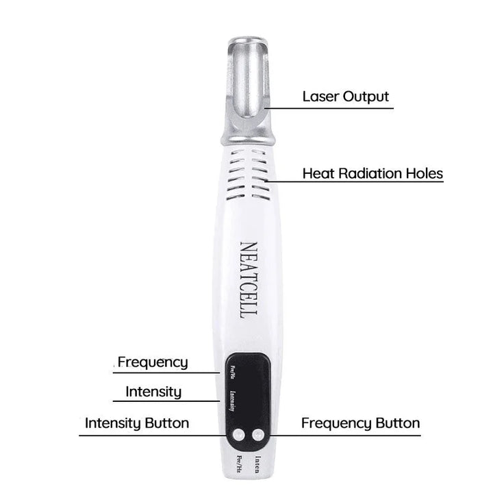 Lisslune | Laser Removal Pen | Laser Tattoo Removal Red & Blue