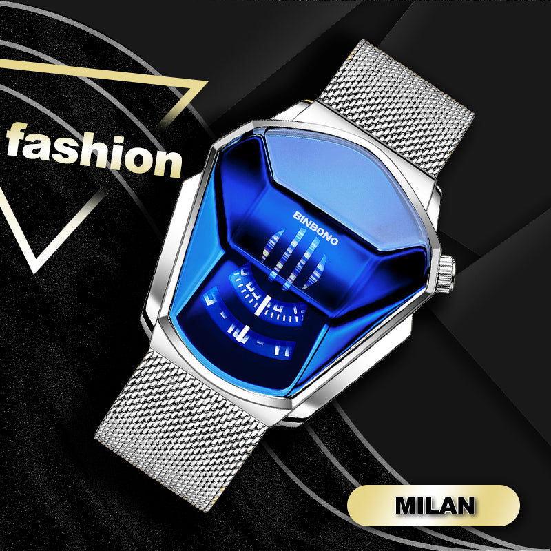 Lisslune | Men's Diamond Style Quartz Watch