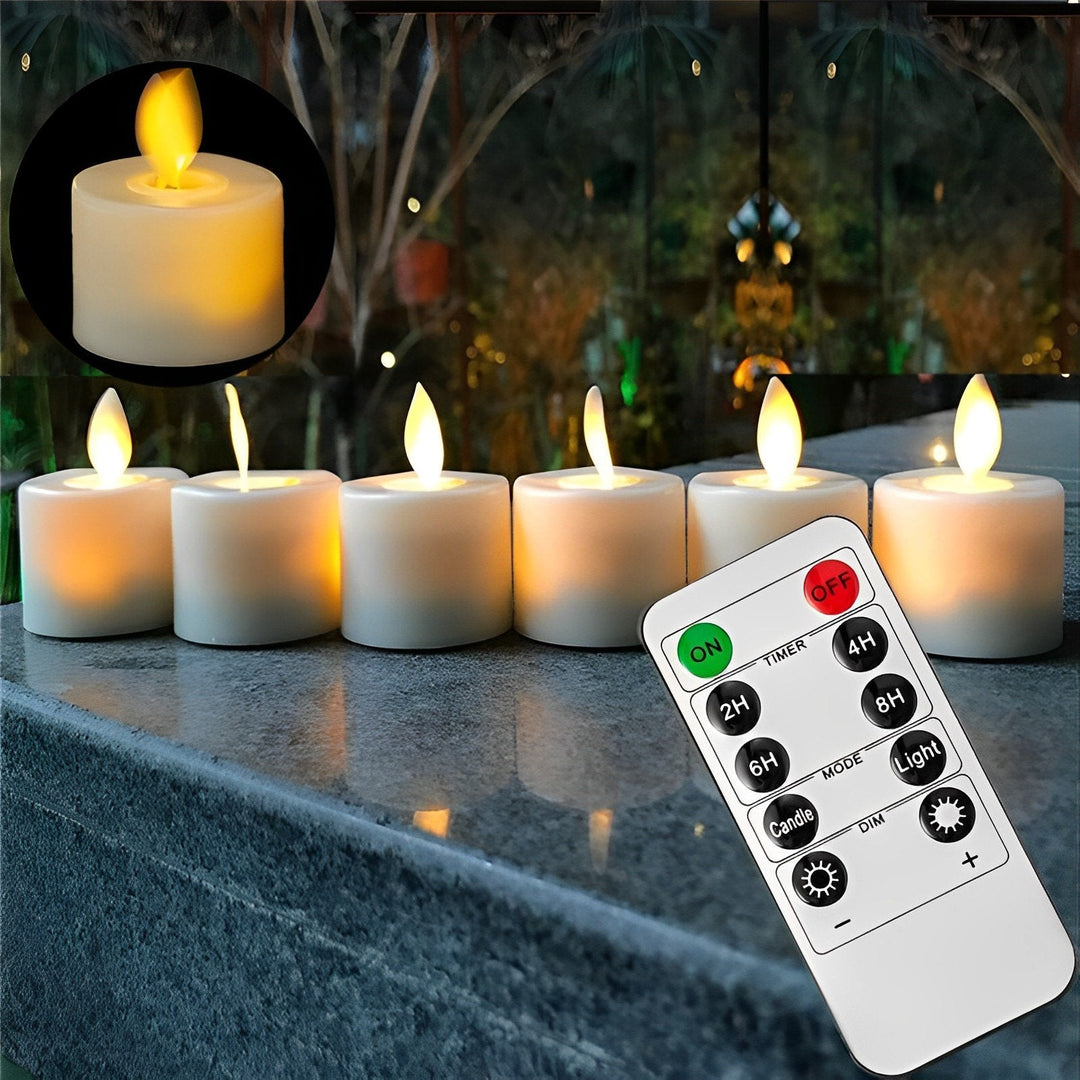 Lisslune | Electronic candle with moving flame | Wickless LED candle