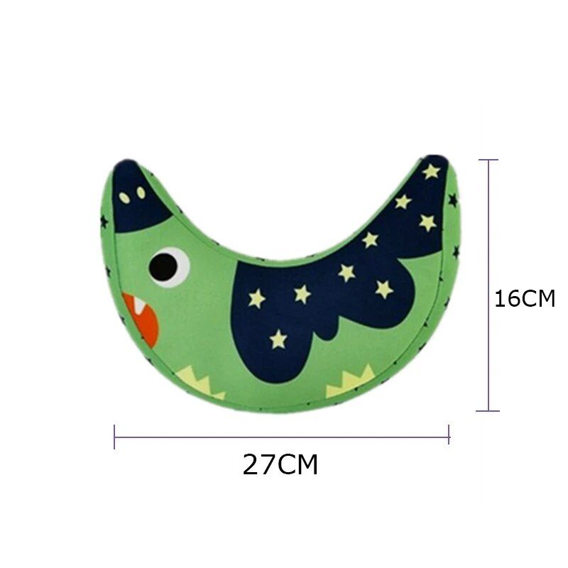 Lisslune | Soft Cotton Car Neck Pillow for Kids - Premium Head Pillow & Shoulder Support Pillow