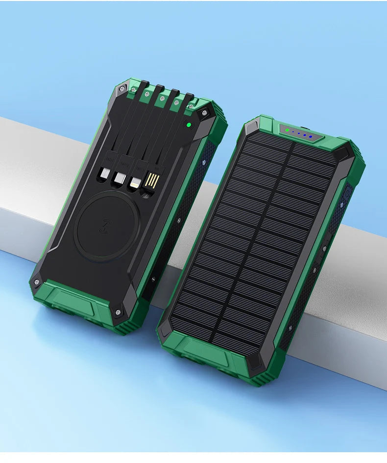 Lisslune | SunCharge - Solar battery with multiple connections