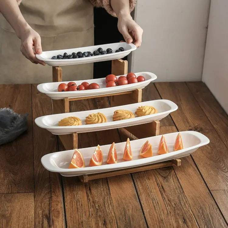 Lisslune | Multi-tiered ceramic plates