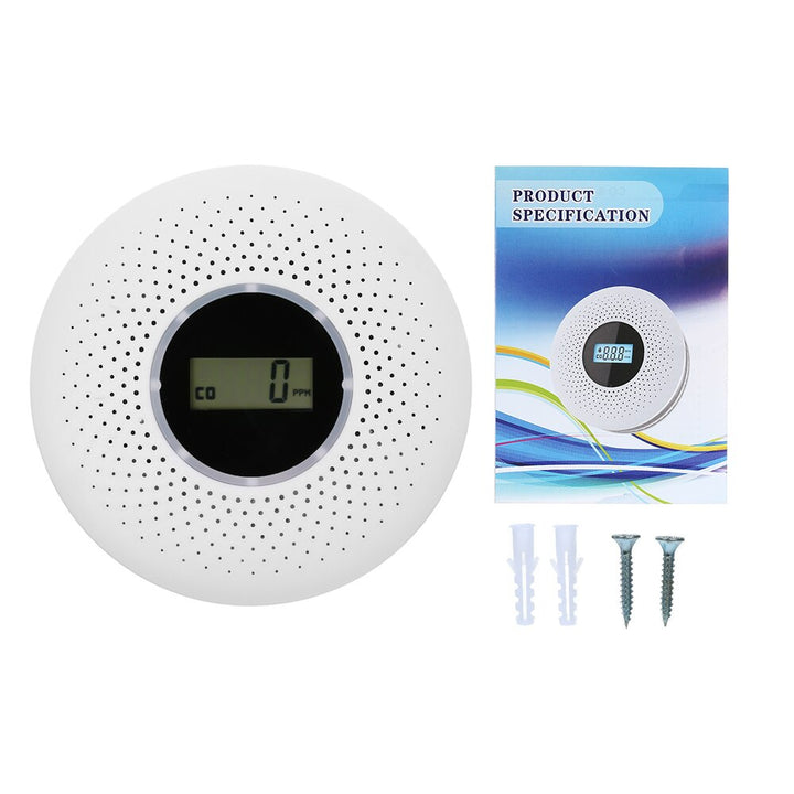 Lisslune | CombiSafe Smoke and Carbon Monoxide Detector with Long Life Battery
