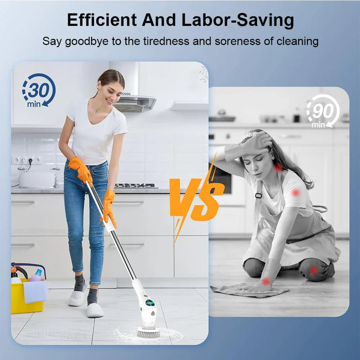 Lisslune | 8-in-1 Electric Cleaning Brush – Liora – (1+1 FREE)