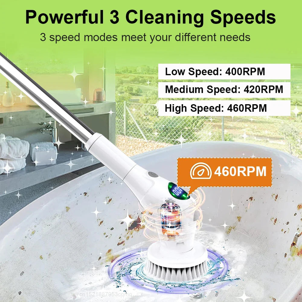 Lisslune | 8-in-1 Electric Cleaning Brush – Liora – (1+1 FREE)