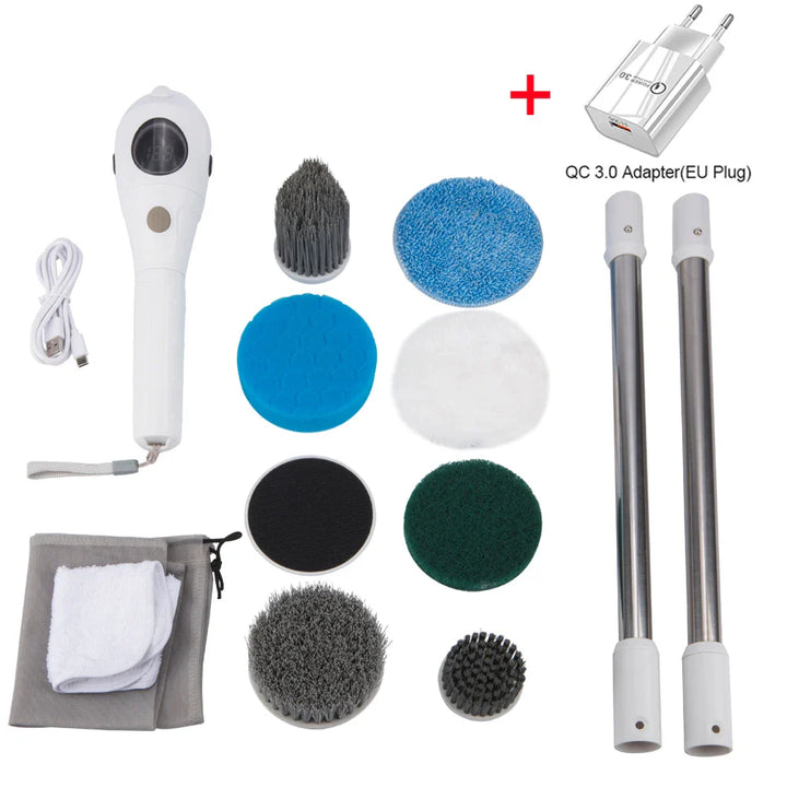 Lisslune | 8-in-1 Electric Cleaning Brush – Liora – (1+1 FREE)