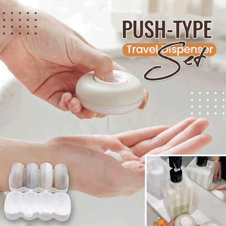 Lisslune | Portable dosing squeeze bottles (4 pieces)