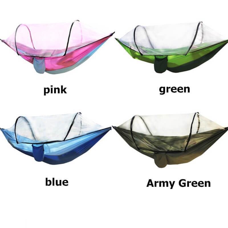 Lisslune | Fully automatic quick-opening hammock with net