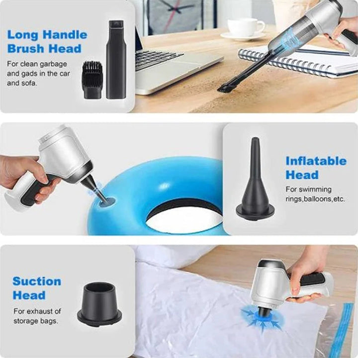 Lisslune | Upgrade Mini 3 in 1 Vacuum Cleaner
