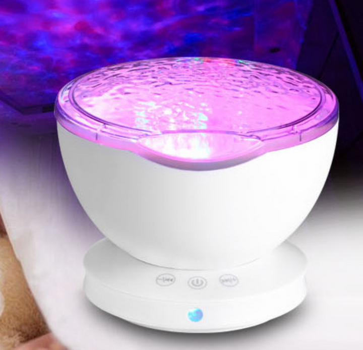 Lisslune | BlissWave | Ocean Wave Projector | Relaxing Light Spectacle | Automatic Shutdown