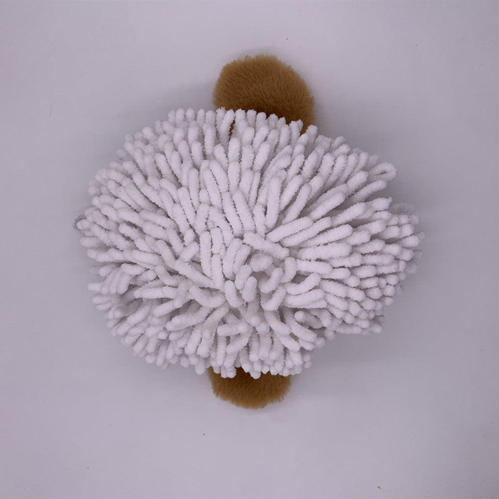 Lisslune | Shady Plush Dog Dust Friend - Your Delightful Cleaning Assistant