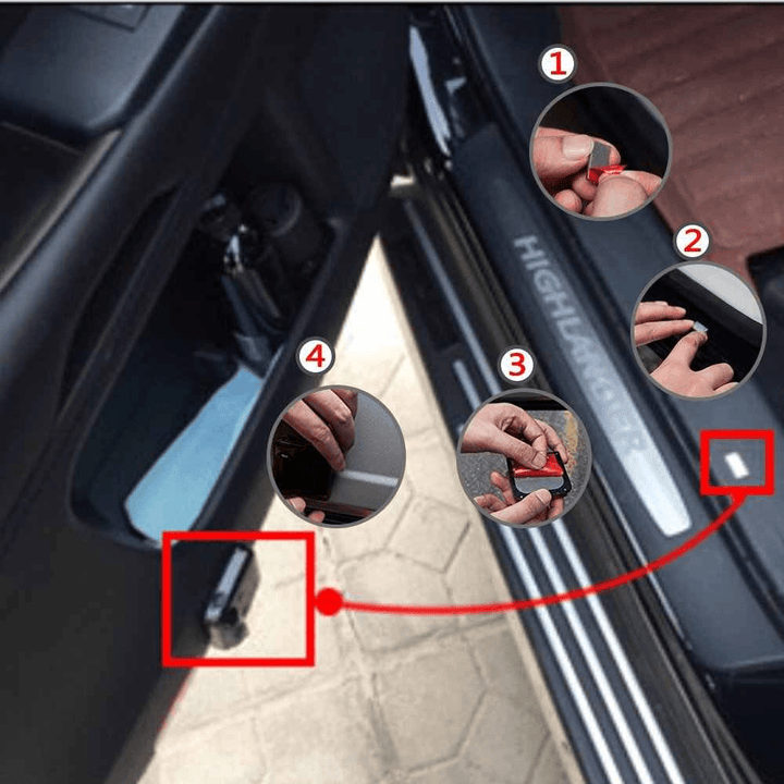 Lisslune | Car Door LED Shadow Light