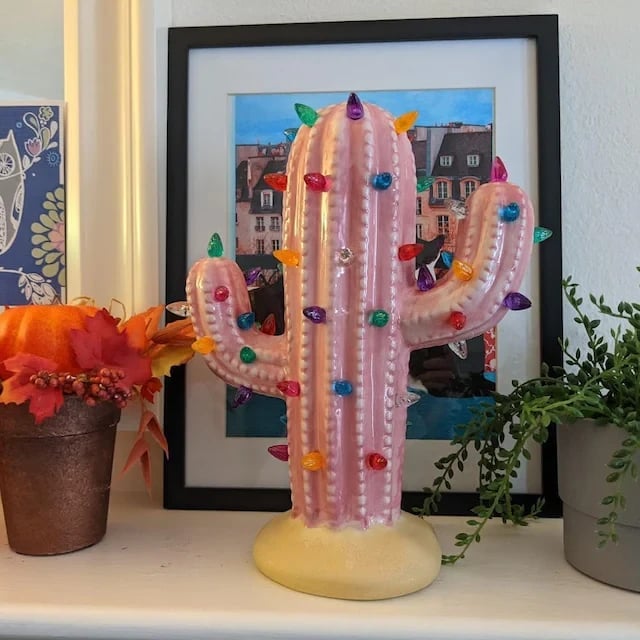 Lisslune | Vintage Christmas Luminous Cactus