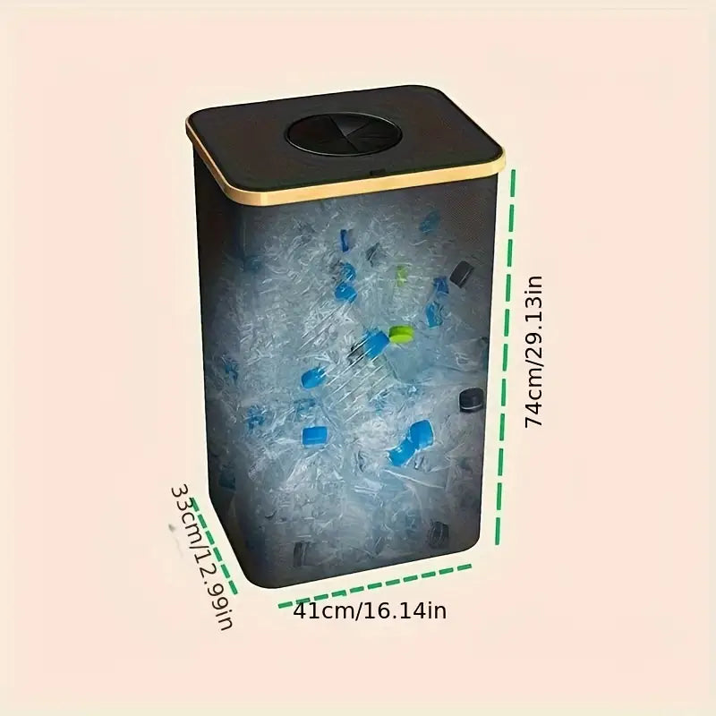 Lisslune | 2in1 Foldable Storage Bag for Plastic Waste or Deposit Bottles