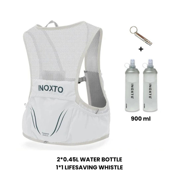 Lisslune | Trail Running Hydration Vest – Includes 2 Soft Flasks
