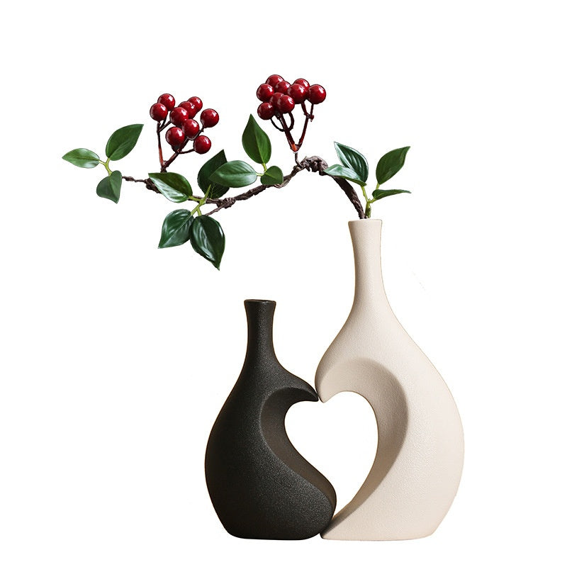 Lisslune | Ceramic Pair | Stylish Vases for Home |
