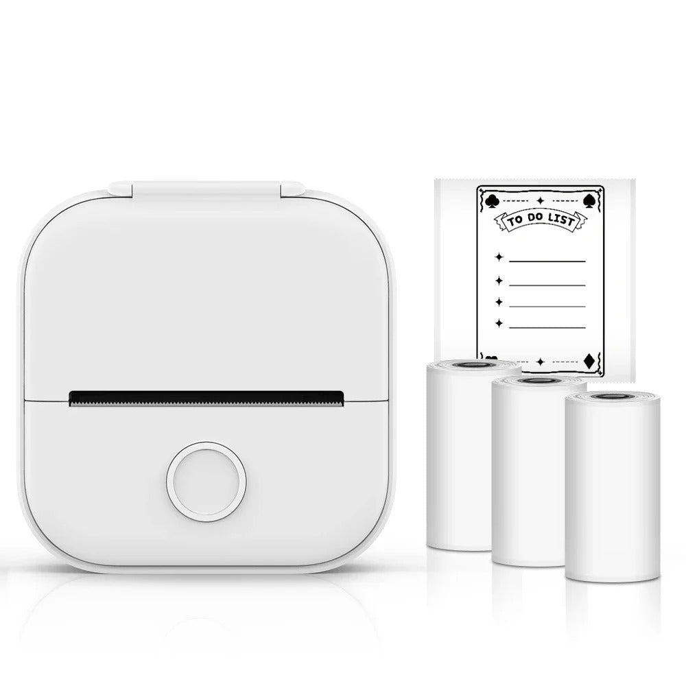 Lisslune | PocketPrint Mini – Portable Thermal Photo Printer Without Ink