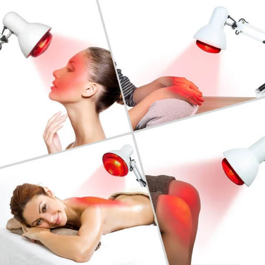Lisslune | Red Light Therapy Lamp for Skin - Infrared Heating with Tripod Stand