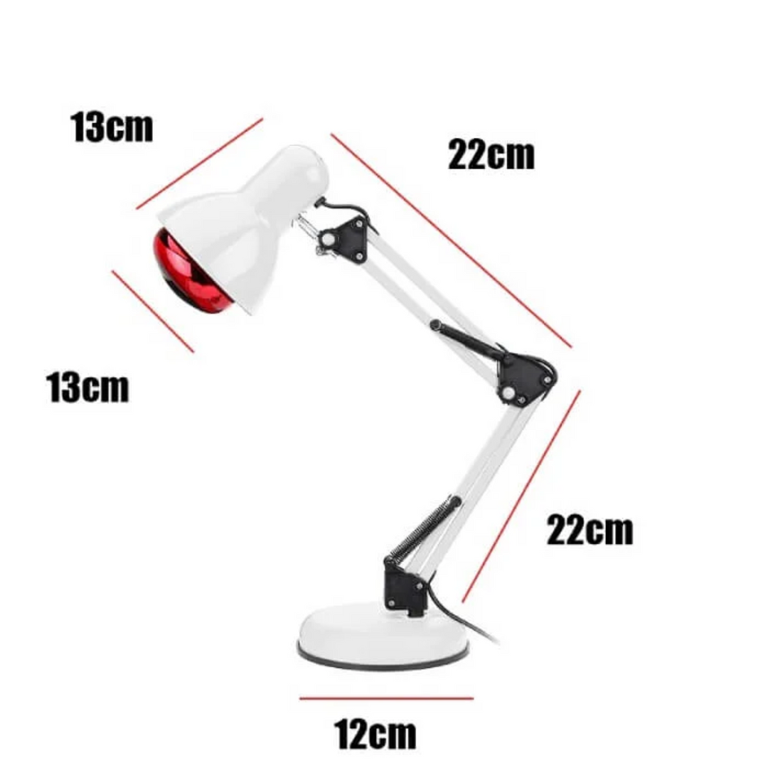 Lisslune | Red Light Therapy Lamp for Skin - Infrared Heating with Tripod Stand