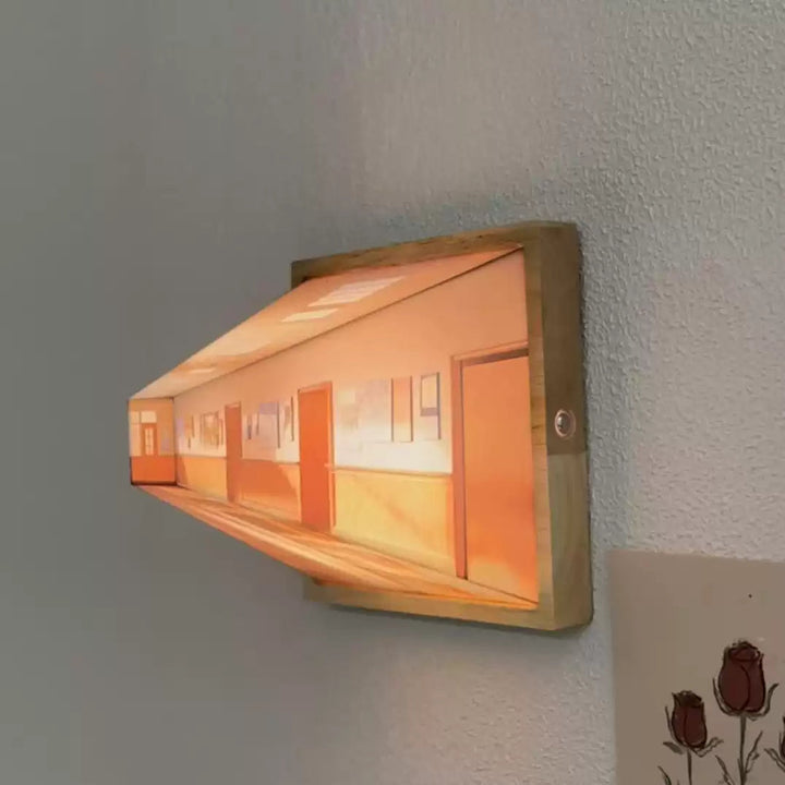 Lisslune | ArtGlow - 3D optical illusion wall lamp
