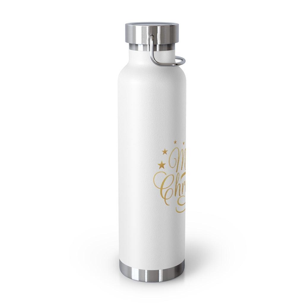 Lisslune | Vacation Joy Vacuum Insulated Stainless Steel Water Bottle - 22 Oz with Wide Neck