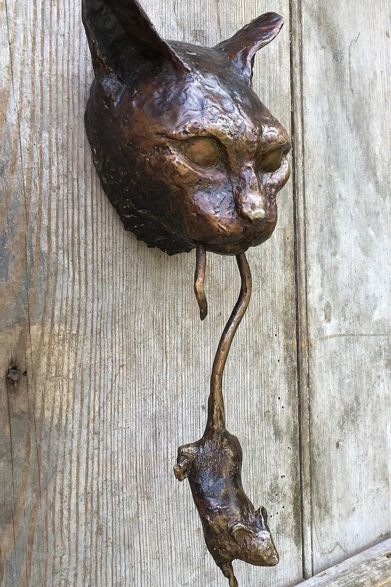 Lisslune | Cat Door Knocker