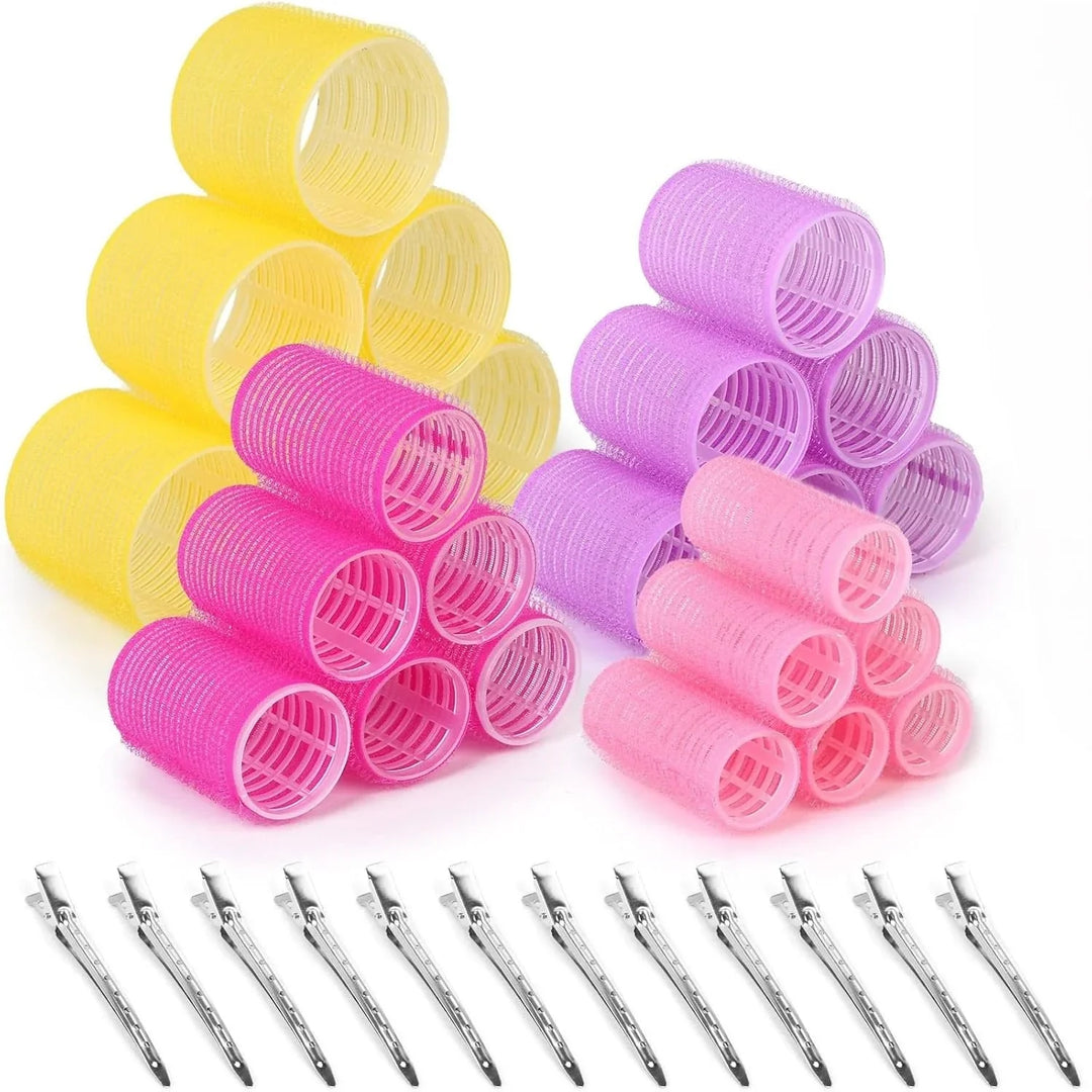 Lisslune | Self-adhesive hair rollers | For voluminous and long-lasting curls