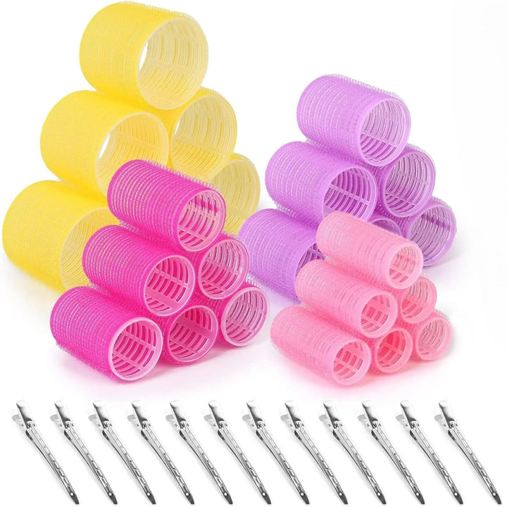 Lisslune | Self-adhesive hair rollers | For voluminous and long-lasting curls