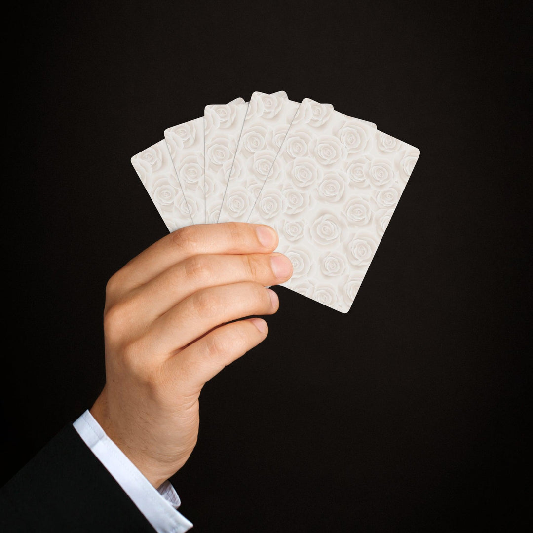 Lisslune | Valentine's Red Heart Poker Deck - Romantic Playing Cards for Card Game Lovers