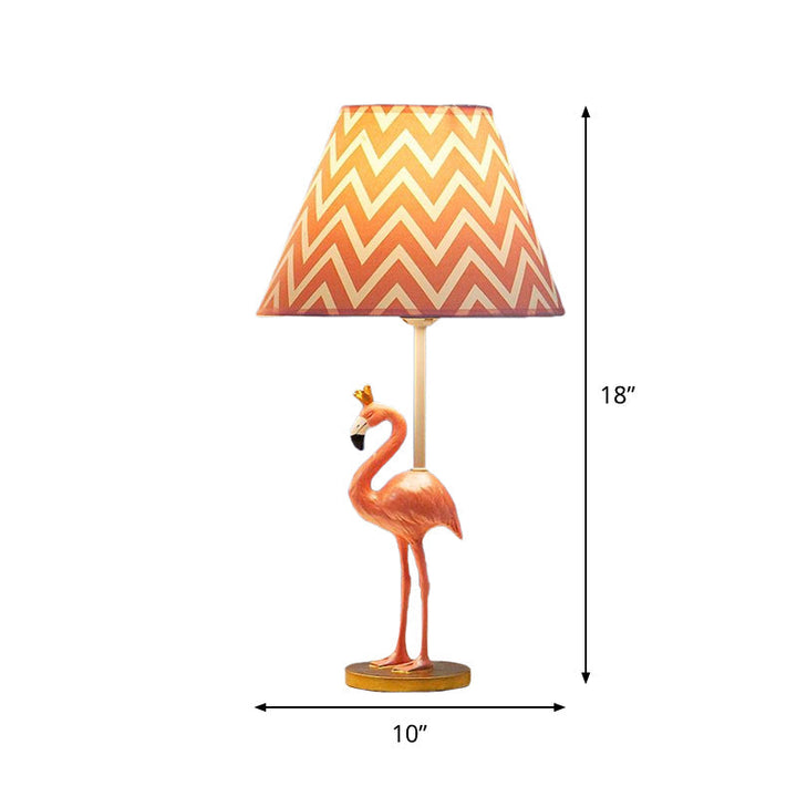 Lisslune | Pinklo – Refined Flamingo Resin Lamp