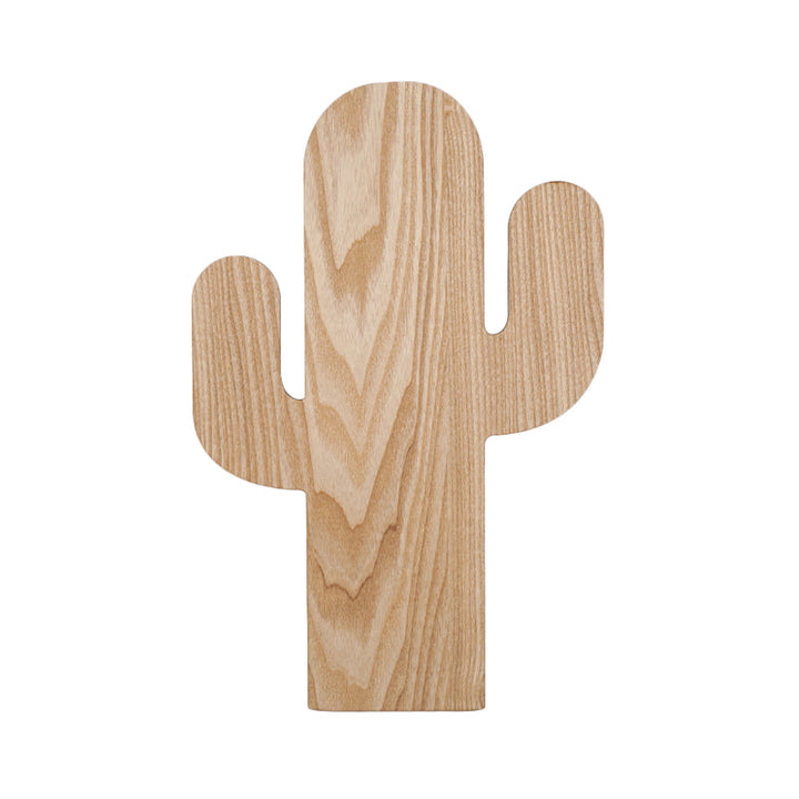 Skørter | Modern LED Wall Lamp with Wooden Shade Beige Car/Pineapple/Cactus Wall Mounted Light for Bedroom