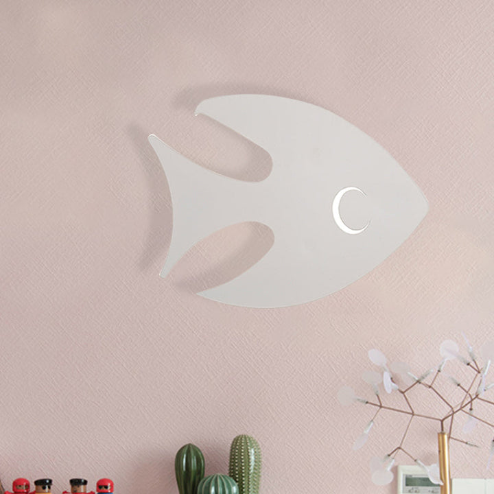 Skørter | Macaroon Rabbit/Fish Wall Lamp Iron Children's Room LED Wall Light Lighting Fixture in White/Pink/Blue