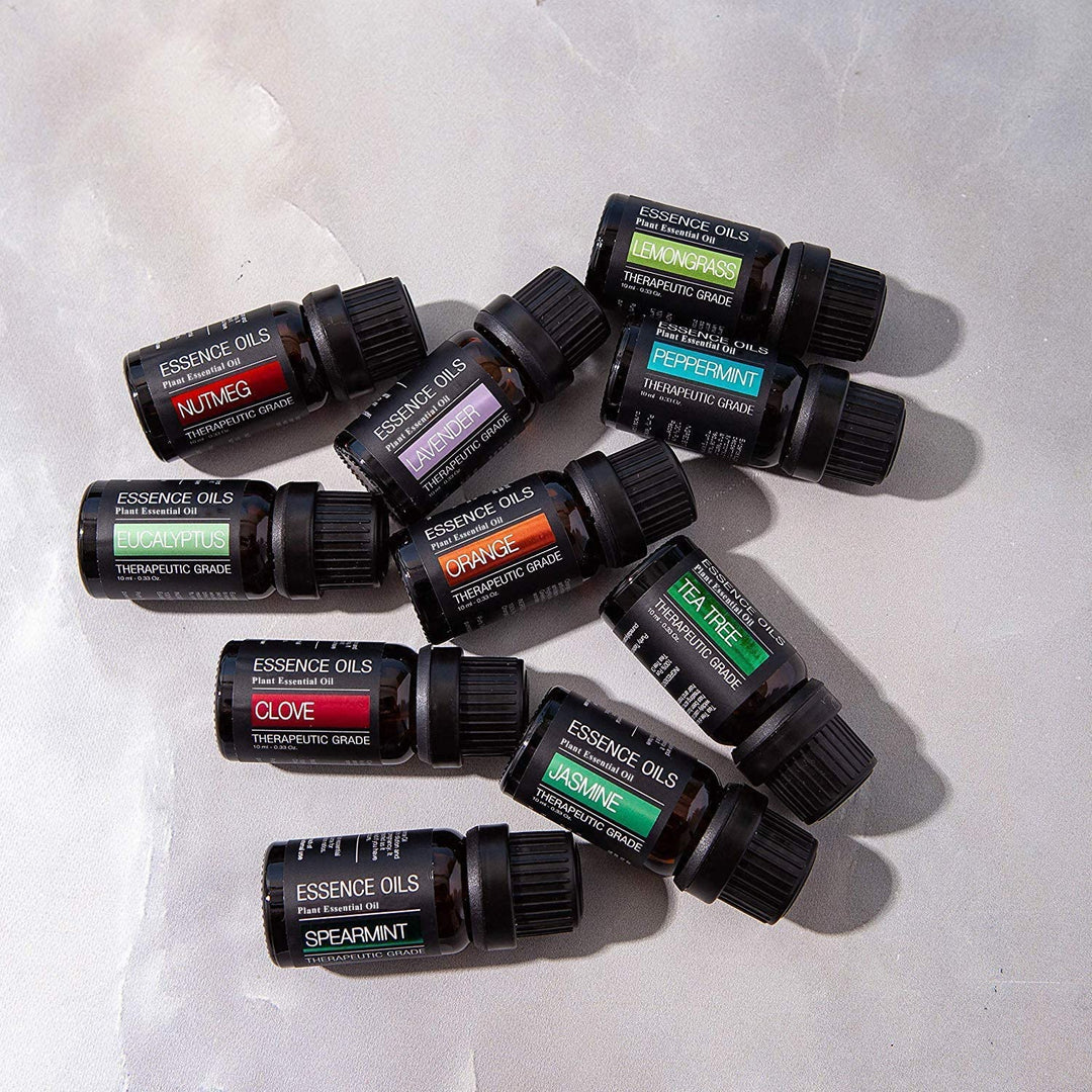 Lisslune | Ultrasound Diffuser & Top 10 Essential Oils - 400ml Diffuser