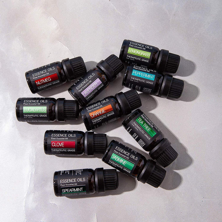Lisslune | Ultrasound Diffuser & Top 10 Essential Oils - 400ml Diffuser